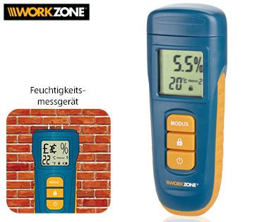 workzone feuchtigkeitsmessgerät ans-18-048|Bedienungsanleitung Workzone GT.